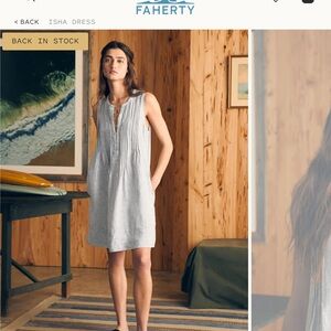 Faherty dress. Never worn, too small.